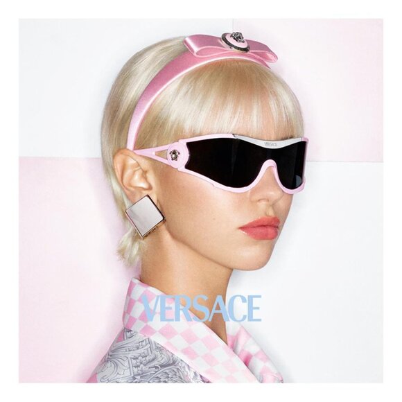 Final Price! Versace VE4475 548687 Yellow/Grey Sunglasses main image 8